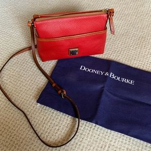 Dooney & Bourke leather red crossbody!